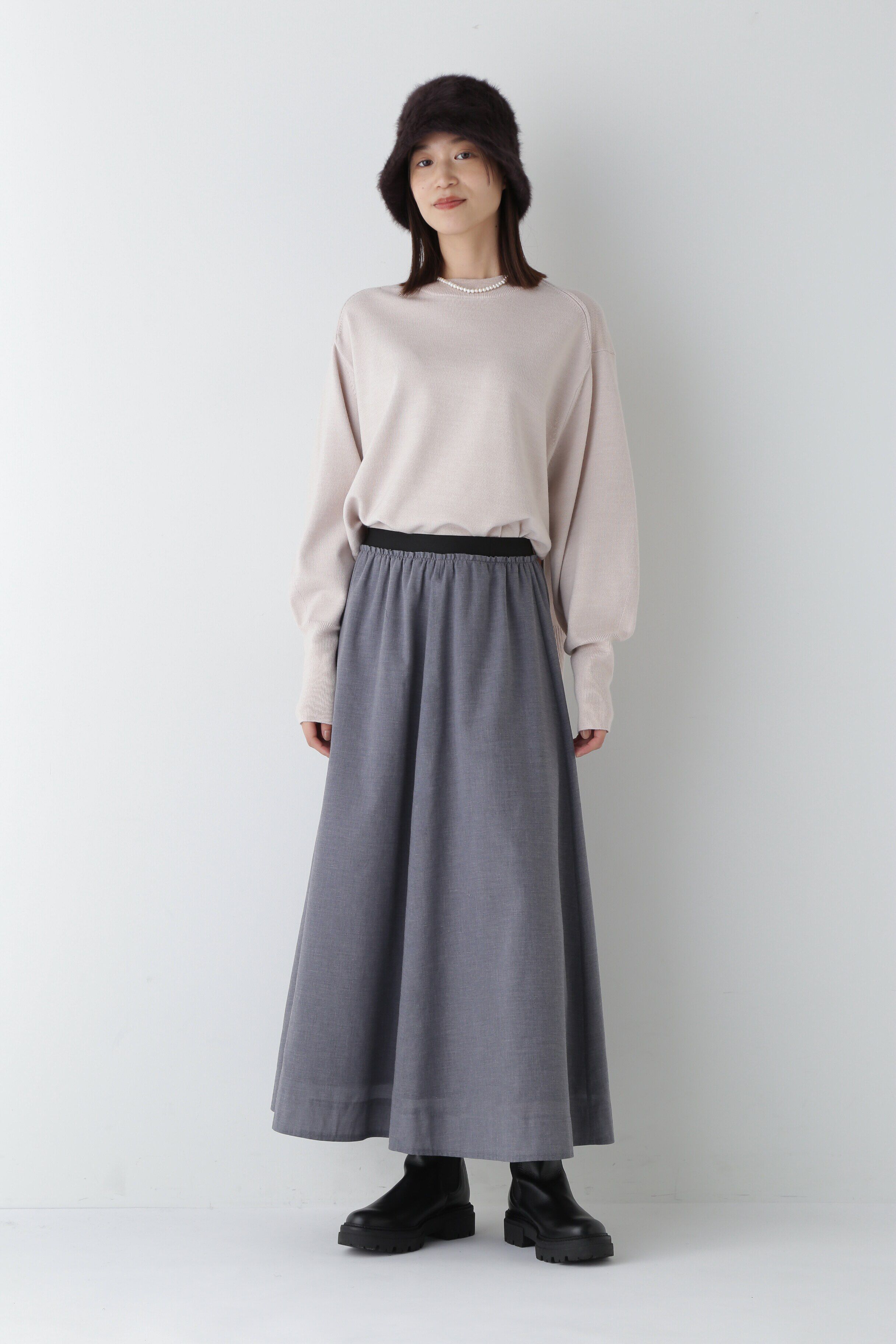  「◆TC強撚ボイルカルゼスカート」|スカート|
