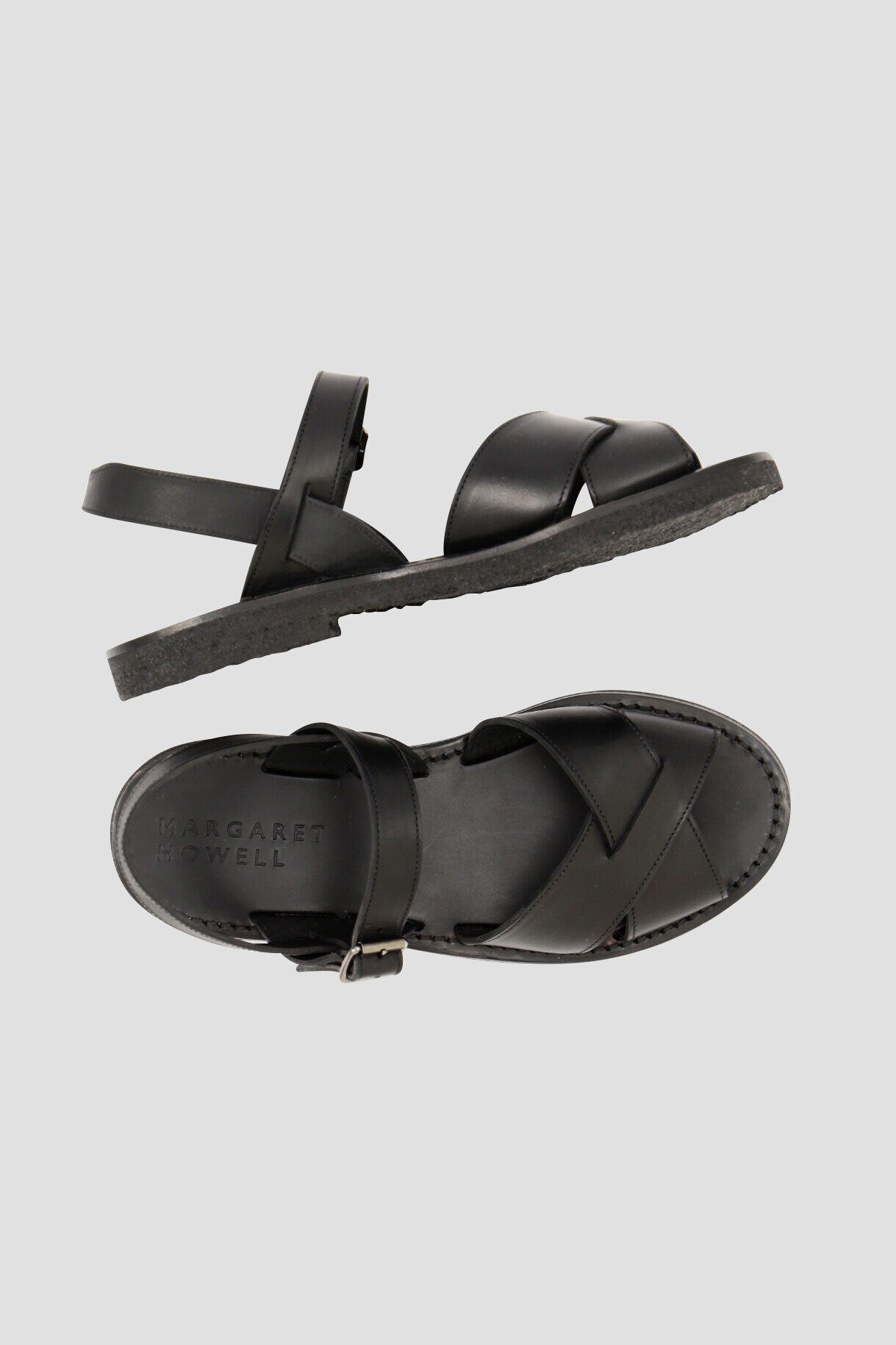 「LEATHER SANDALS」|その他|BLACK