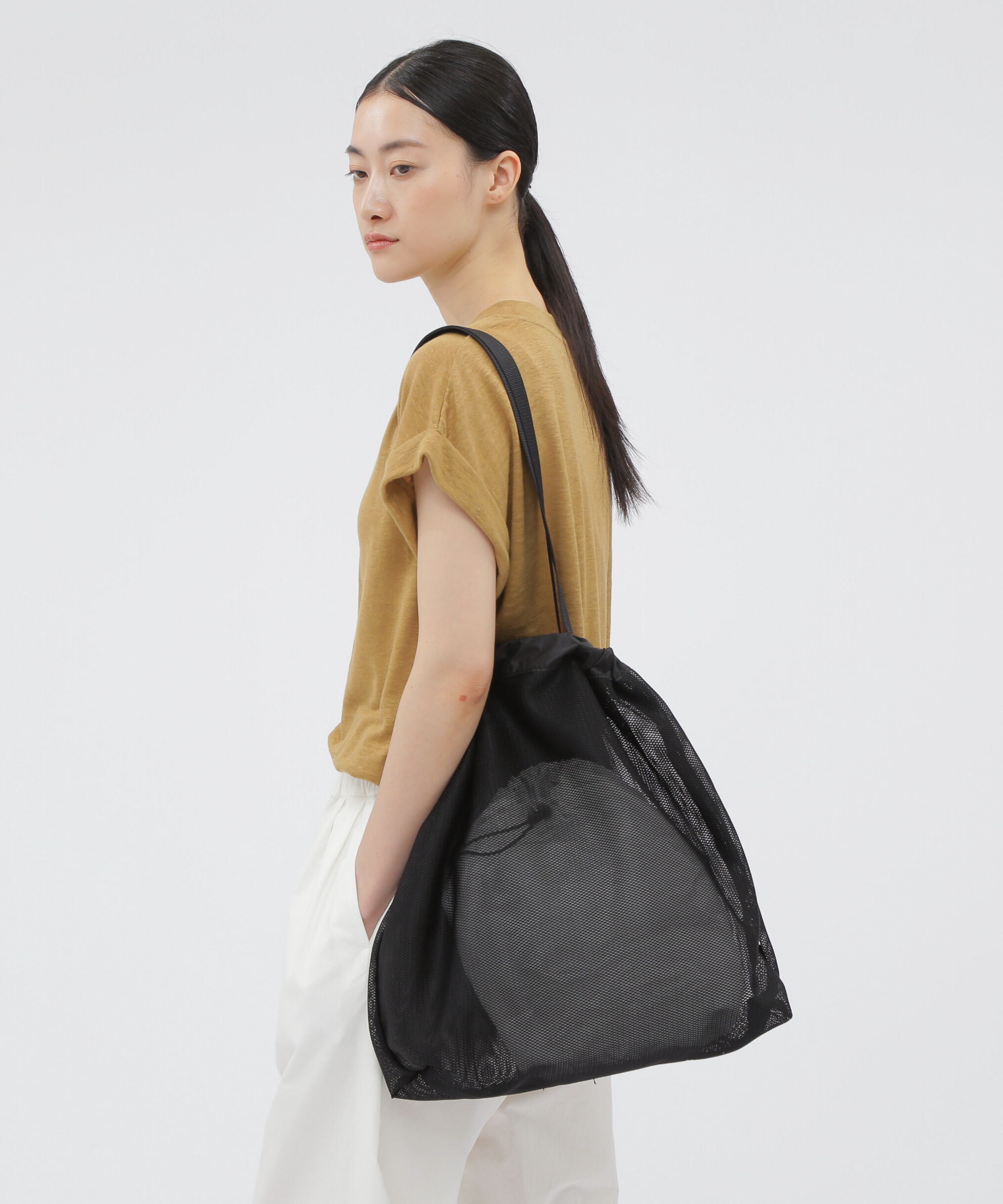 MARGARET HOWELL HOUSEHOLDGOODS「NYLON MESH」|その他|BLACK