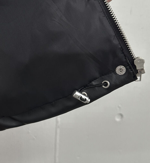 archives「フェイクレザードロストショートブルゾン／」|テーラードジャケット|