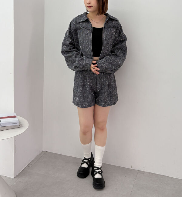 archives「【ＳＥＴＵＰ対応】ラメネップツイードショートパンツ」|その他|