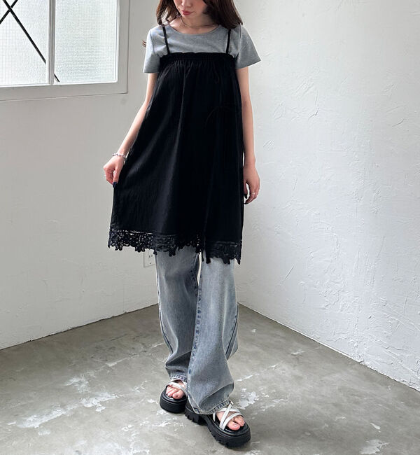 archives「バテンレース２ＷＡＹスカート」|スカート|