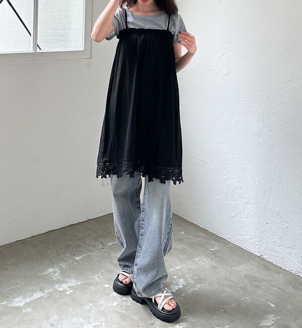 archives「バテンレース２ＷＡＹスカート」|スカート|