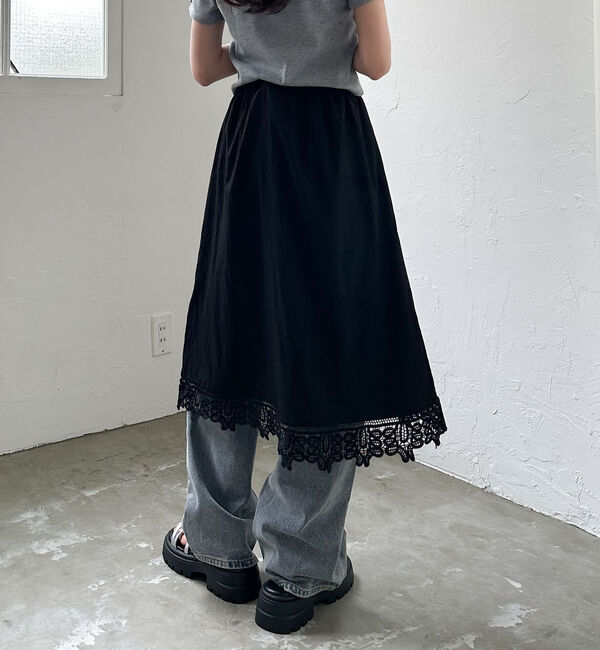 archives「バテンレース２ＷＡＹスカート」|スカート|