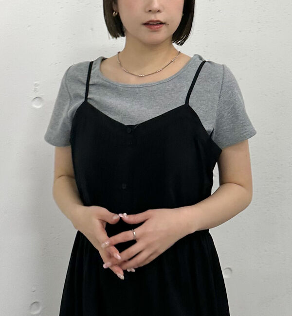 archives「ピンタックレイヤードキャミワンピース」|ワンピース|