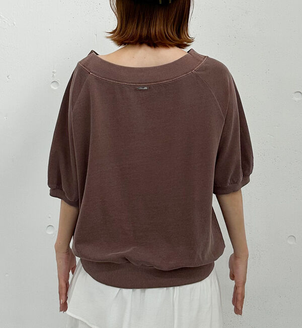 archives「ピグメントオフショルミドルスウェット」|Tシャツ・カットソー|