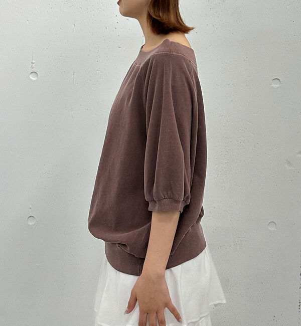 archives「ピグメントオフショルミドルスウェット」|Tシャツ・カットソー|