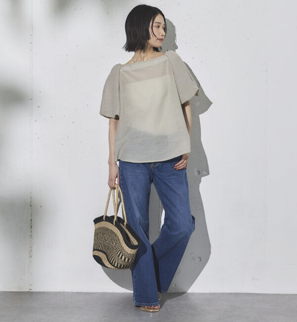 Doux archives「スクエアーネックバルーンスリーブブラウス」|シャツ・ブラウス|