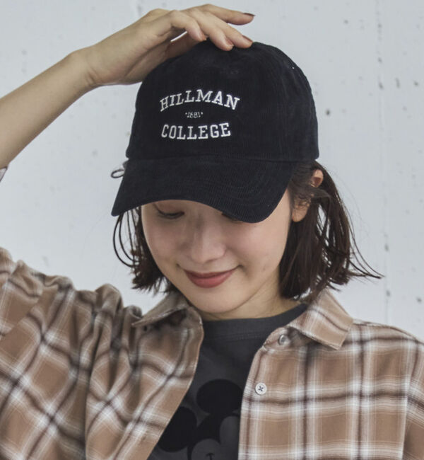 Doux archives「コーデュロイカレッジキャップ」|その他|BLACK