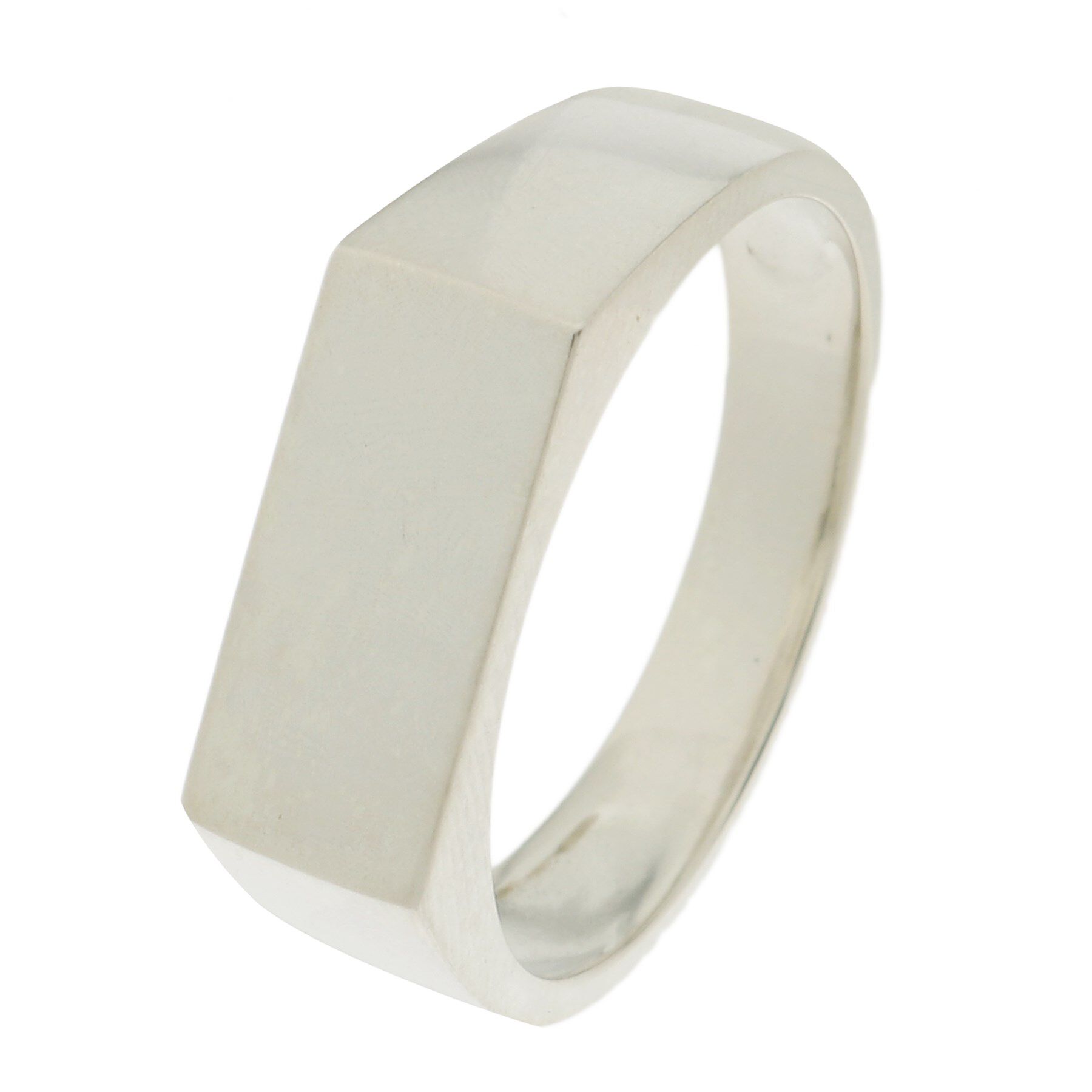 COCOSHNIK「シルバー レクタングル リング」|リング|シルバー(600)