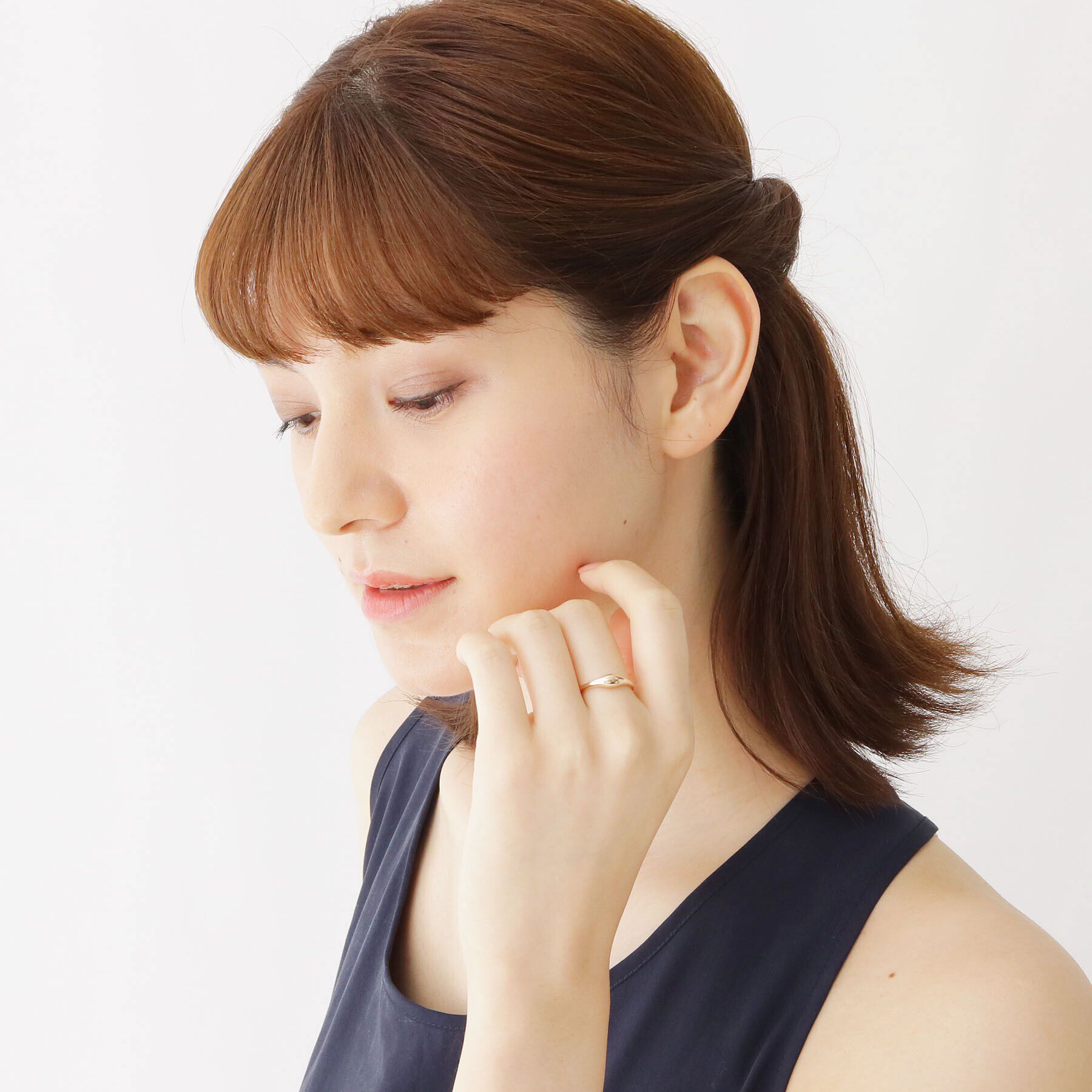 COCOSHNIK「K10バルジ リング」|リング|