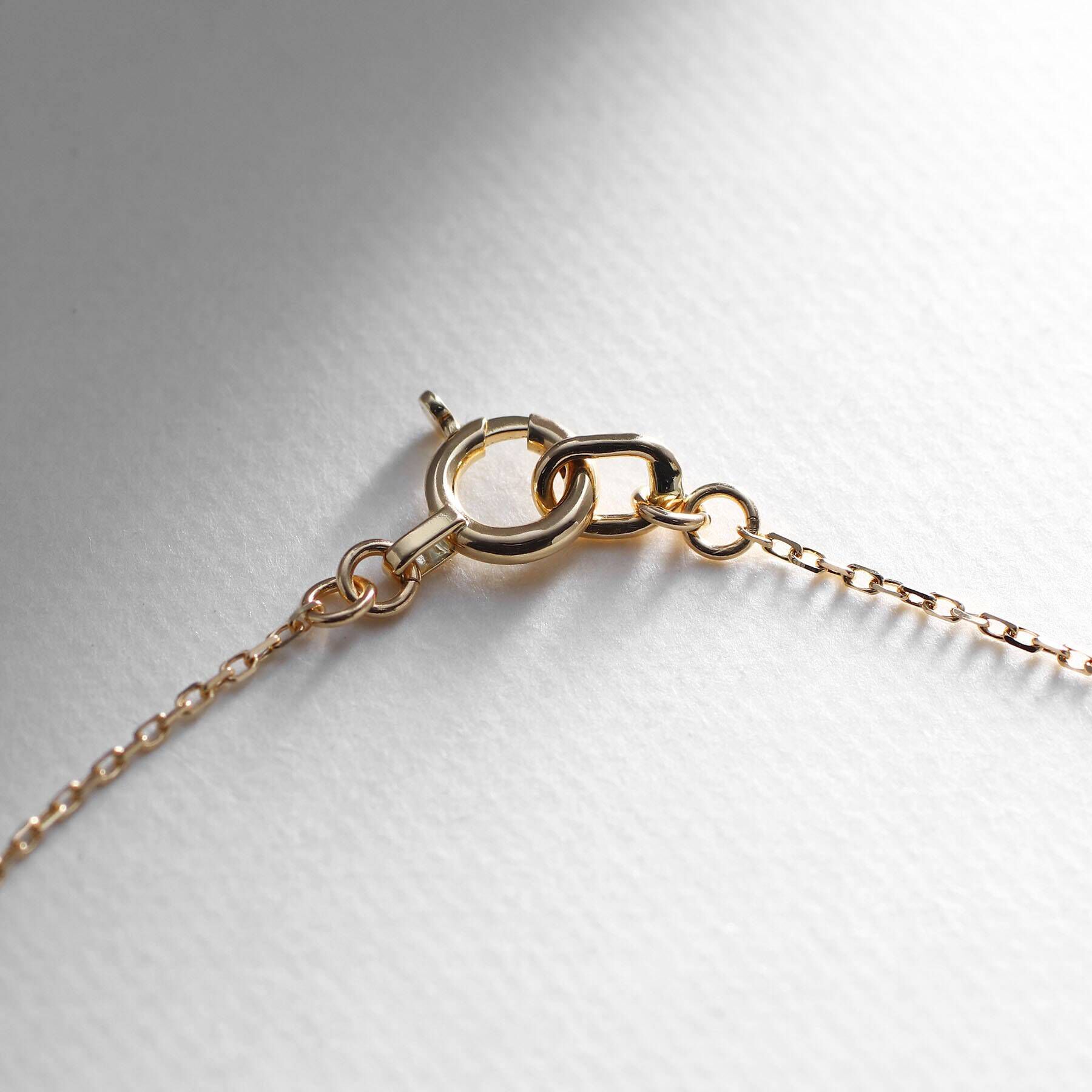 COCOSHNIK「K18ダイヤモンド アラシパヴェ バーネックレス」|ネックレス|