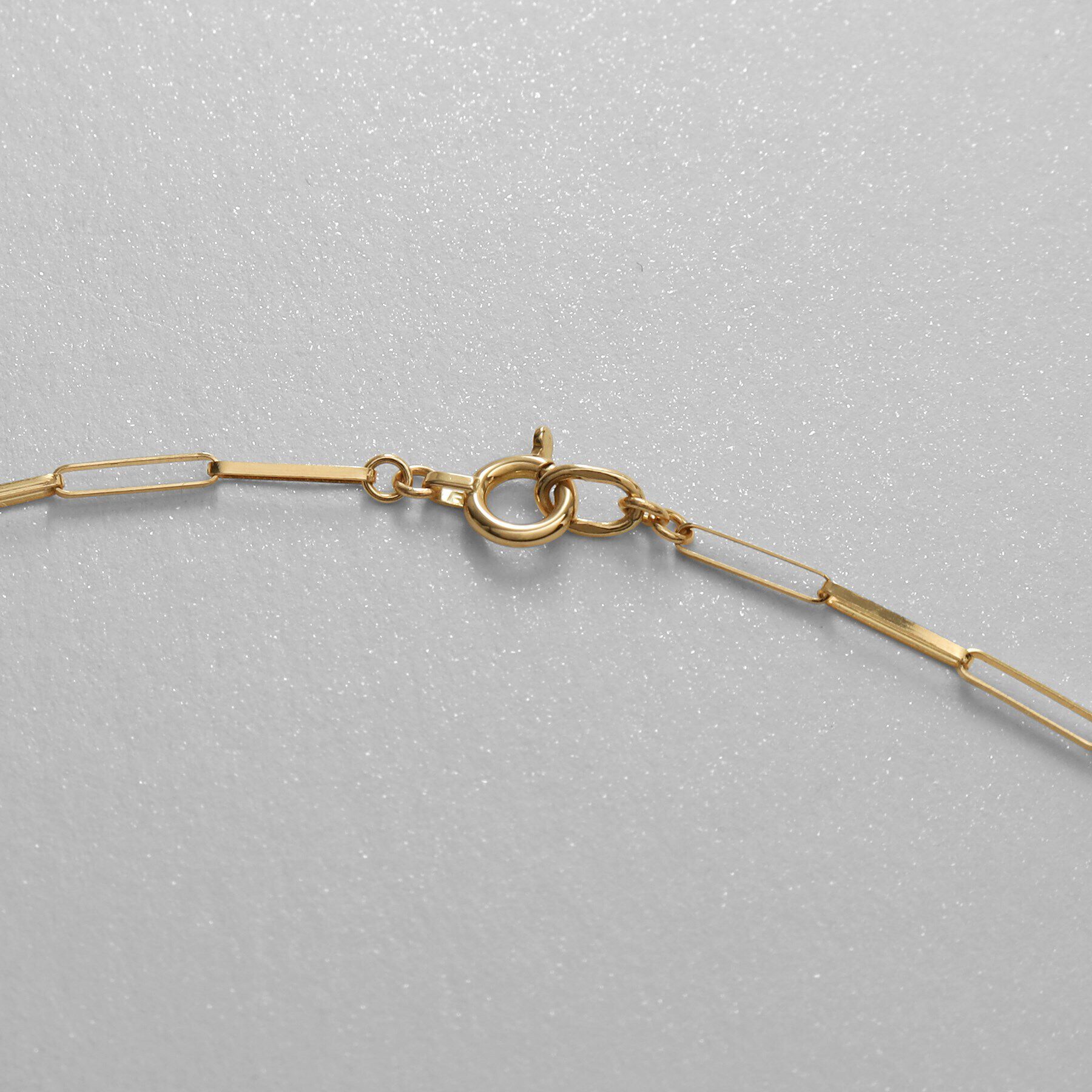 COCOSHNIK「K18リボンケーブルチェーン ネックレス小」|ネックレス|