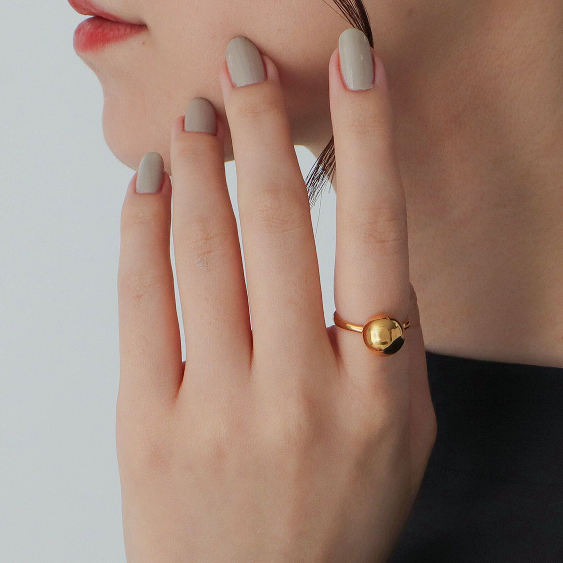 COCOSHNIK ONKITSCH「シルバー ボール リング GP」|リング|