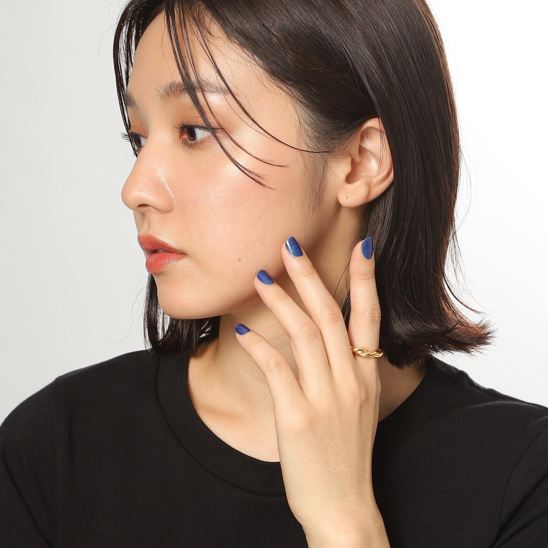 COCOSHNIK ONKITSCH「シルバー ラインリング ツイスト GP」|リング|