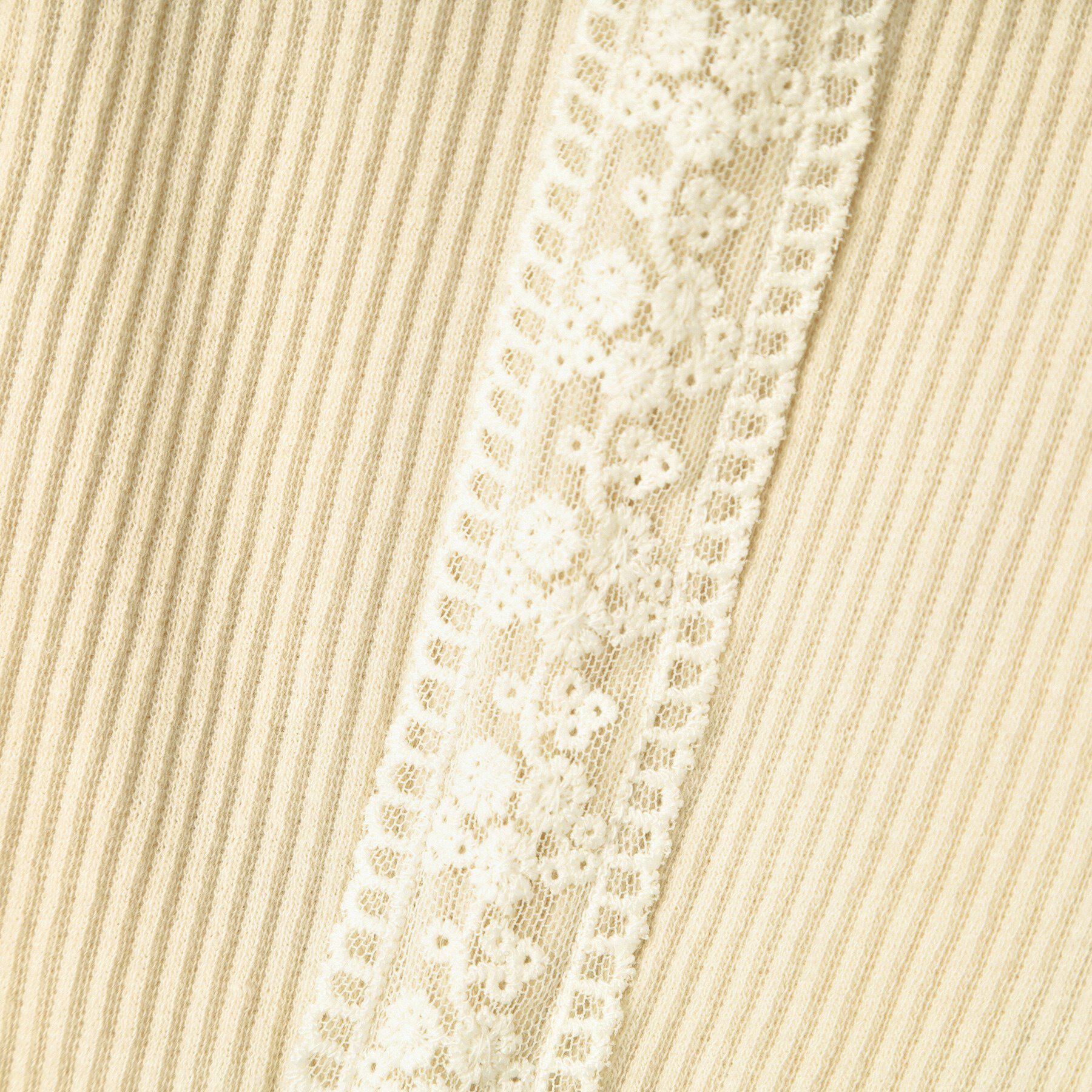 SHOO･LA･RUE「【100-150cm】サイドレースリブレギンス」|その他|