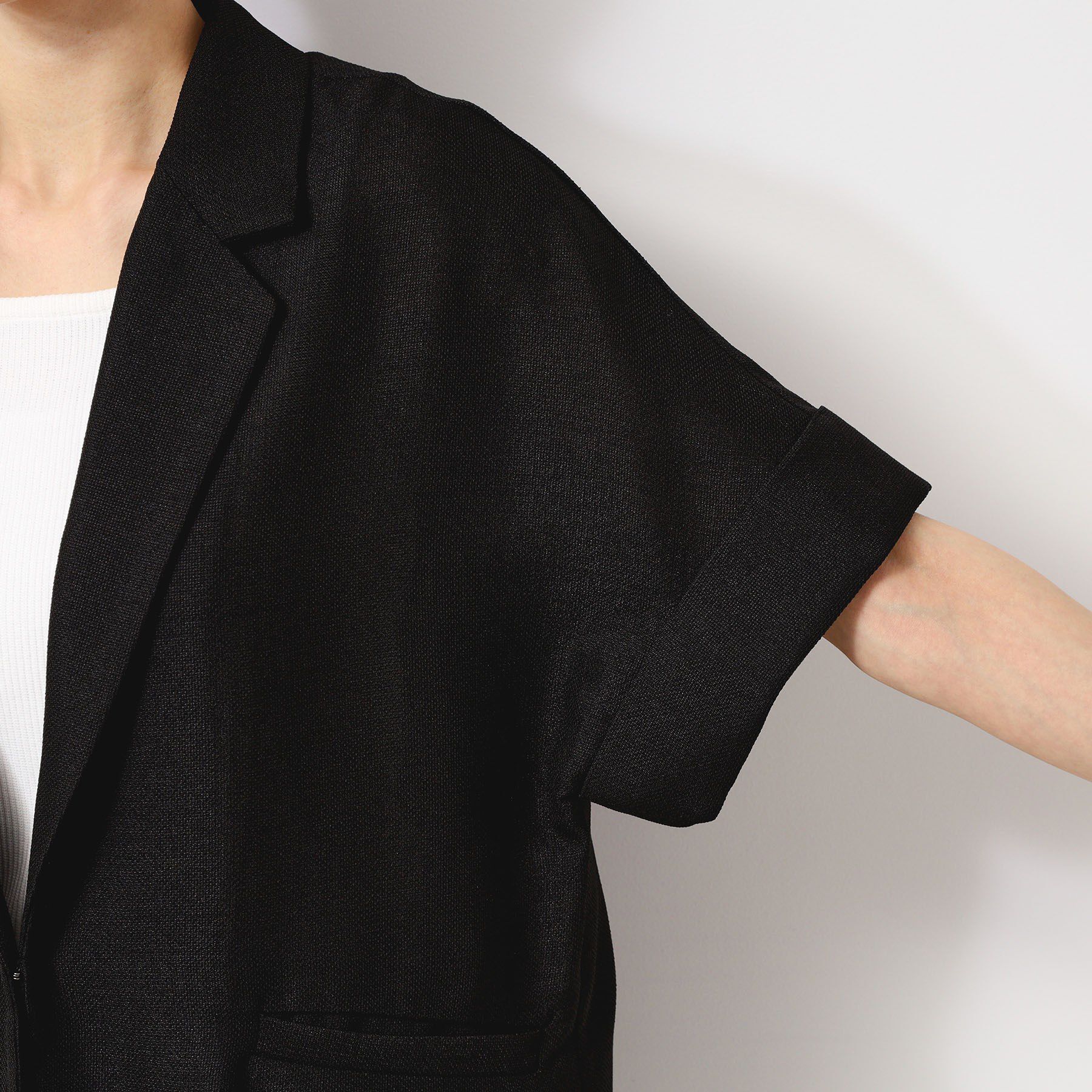 Dessin「【洗える】麻調ポリジャケット」|テーラードジャケット|