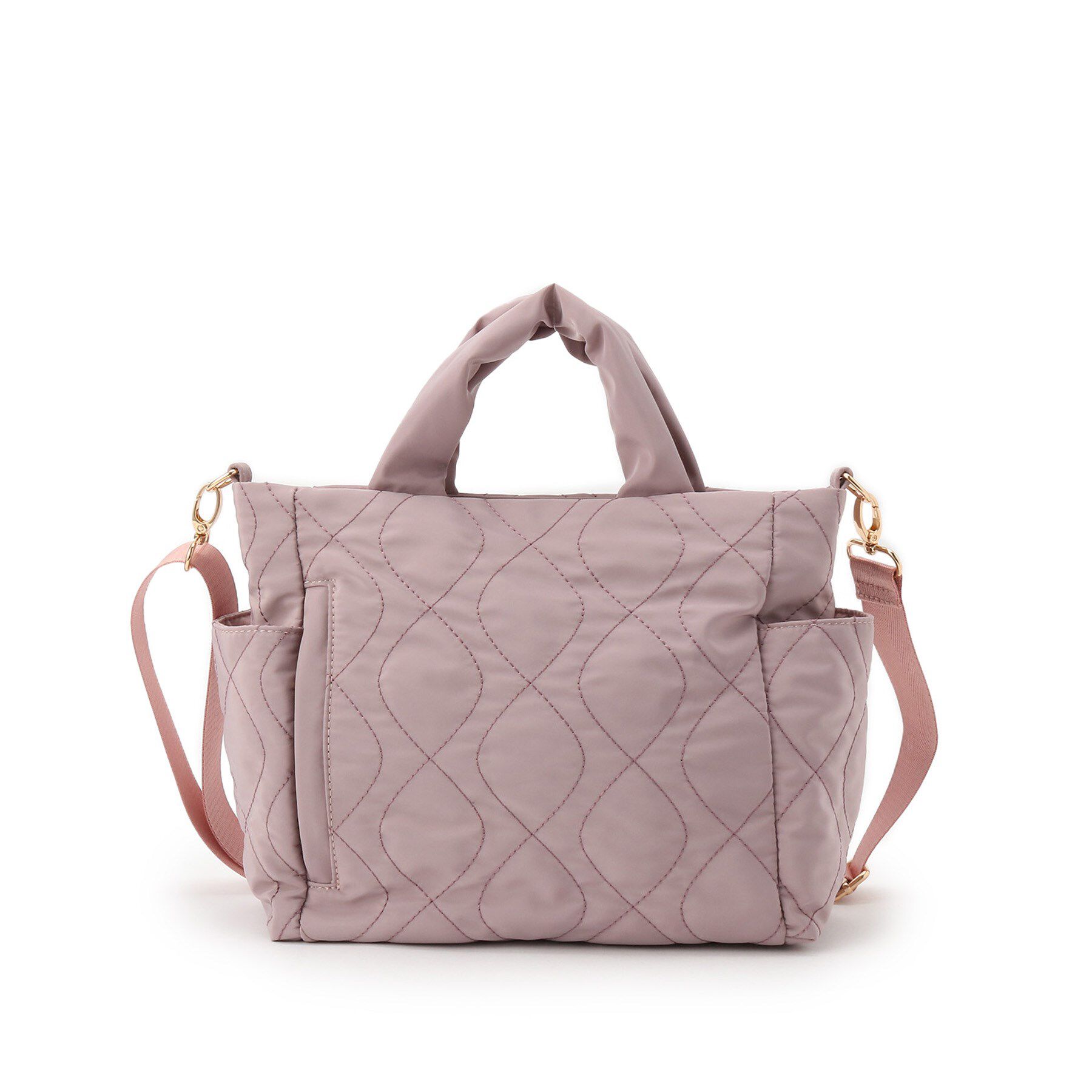 ITS&rsquo;DEMO「【7ポケット】キルト2WAYトート」|トートバッグ|