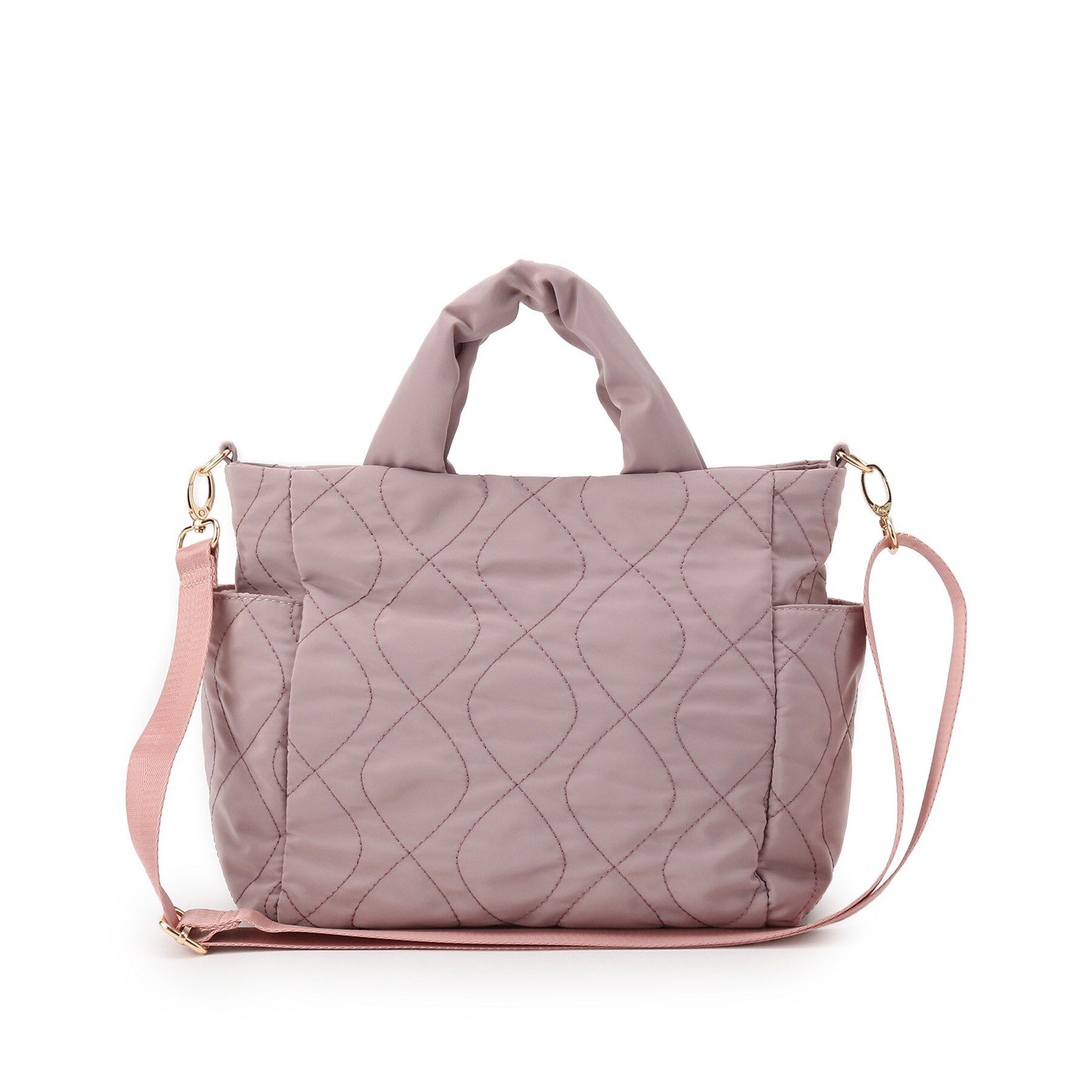 ITS&rsquo;DEMO「【7ポケット】キルト2WAYトート」|トートバッグ|