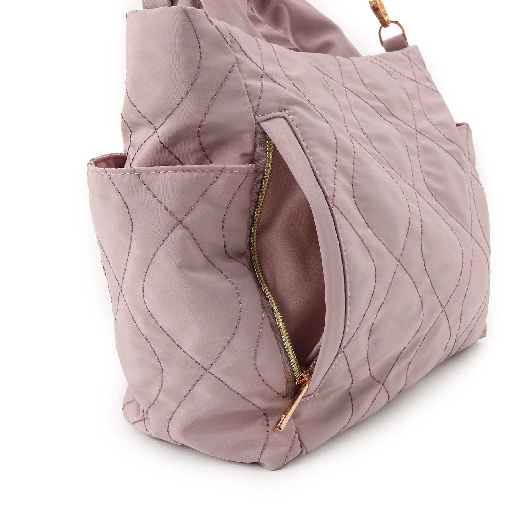 ITS&rsquo;DEMO「【7ポケット】キルト2WAYトート」|トートバッグ|