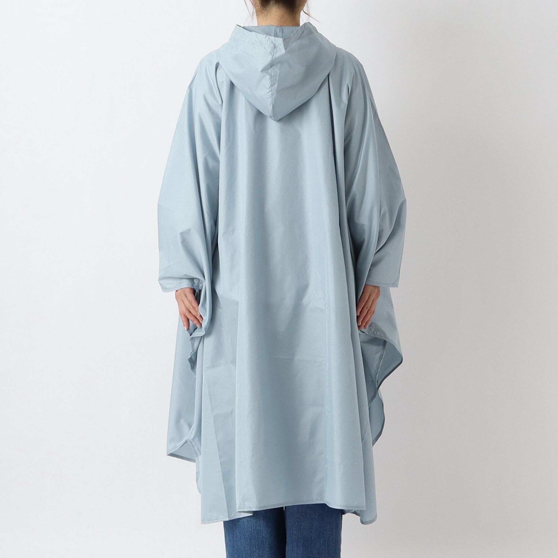 212 KITCHEN STORE「Wpc. パッカブルポンチョバイカラーユニセックス BGY」|その他|