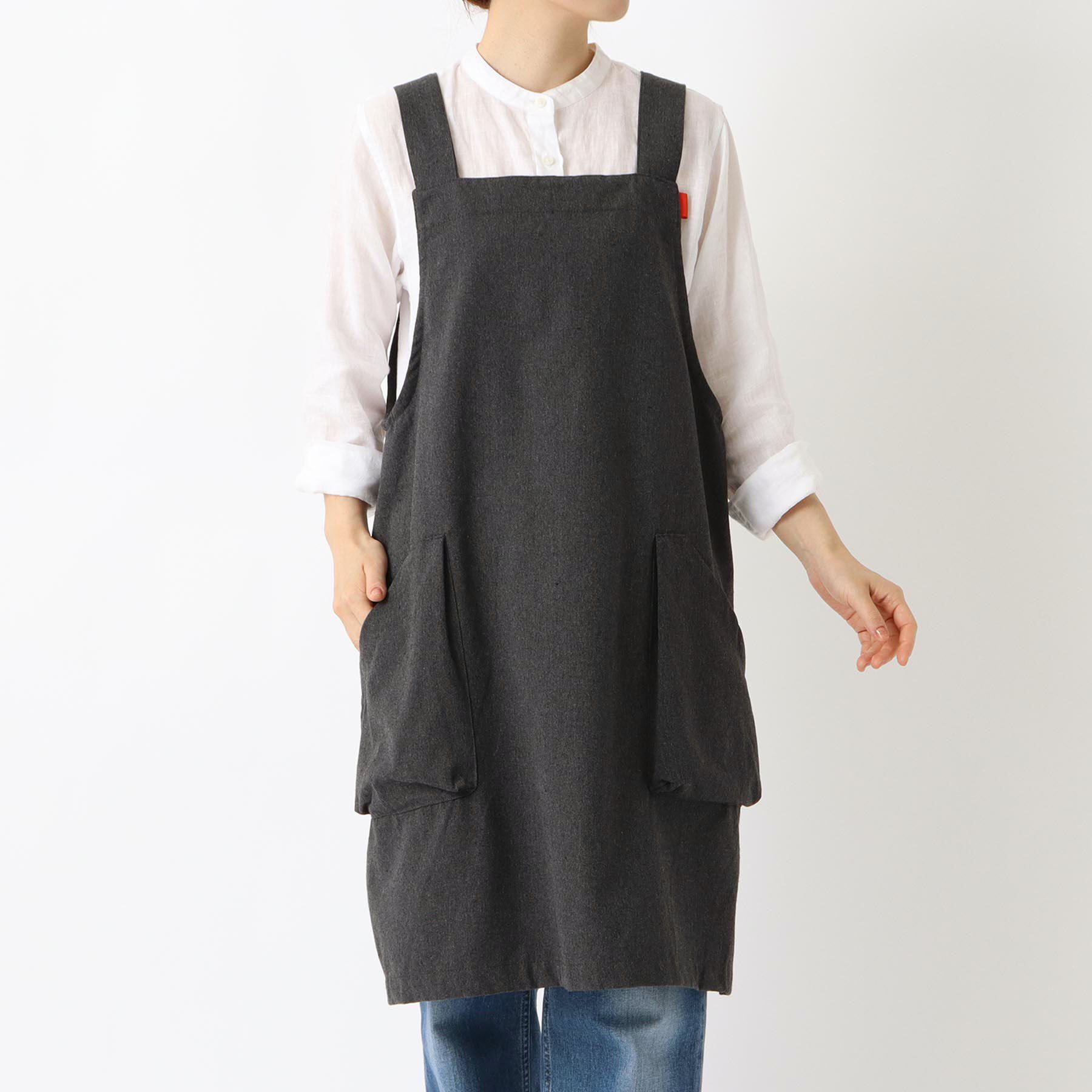 212 KITCHEN STORE「エプロン レガッタリサイクルコットン チャコール」|食器・キッチングッズ|その他