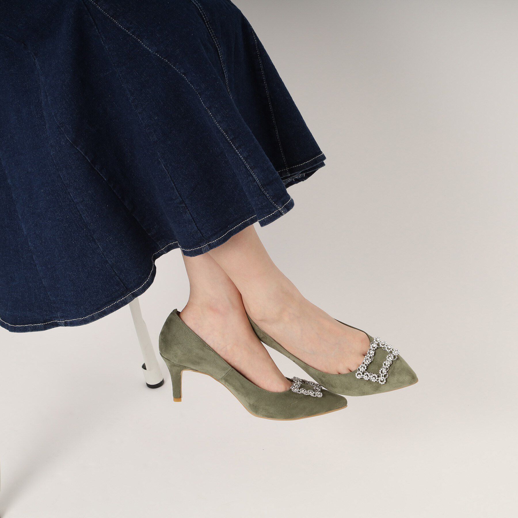 ESPERANZA「飾りデザインパンプス」|パンプス|