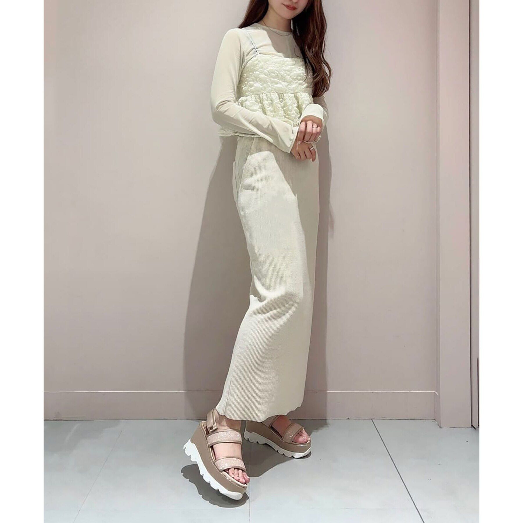 ESPERANZA「キラキラ厚底スポサン 24SS」|サンダル|