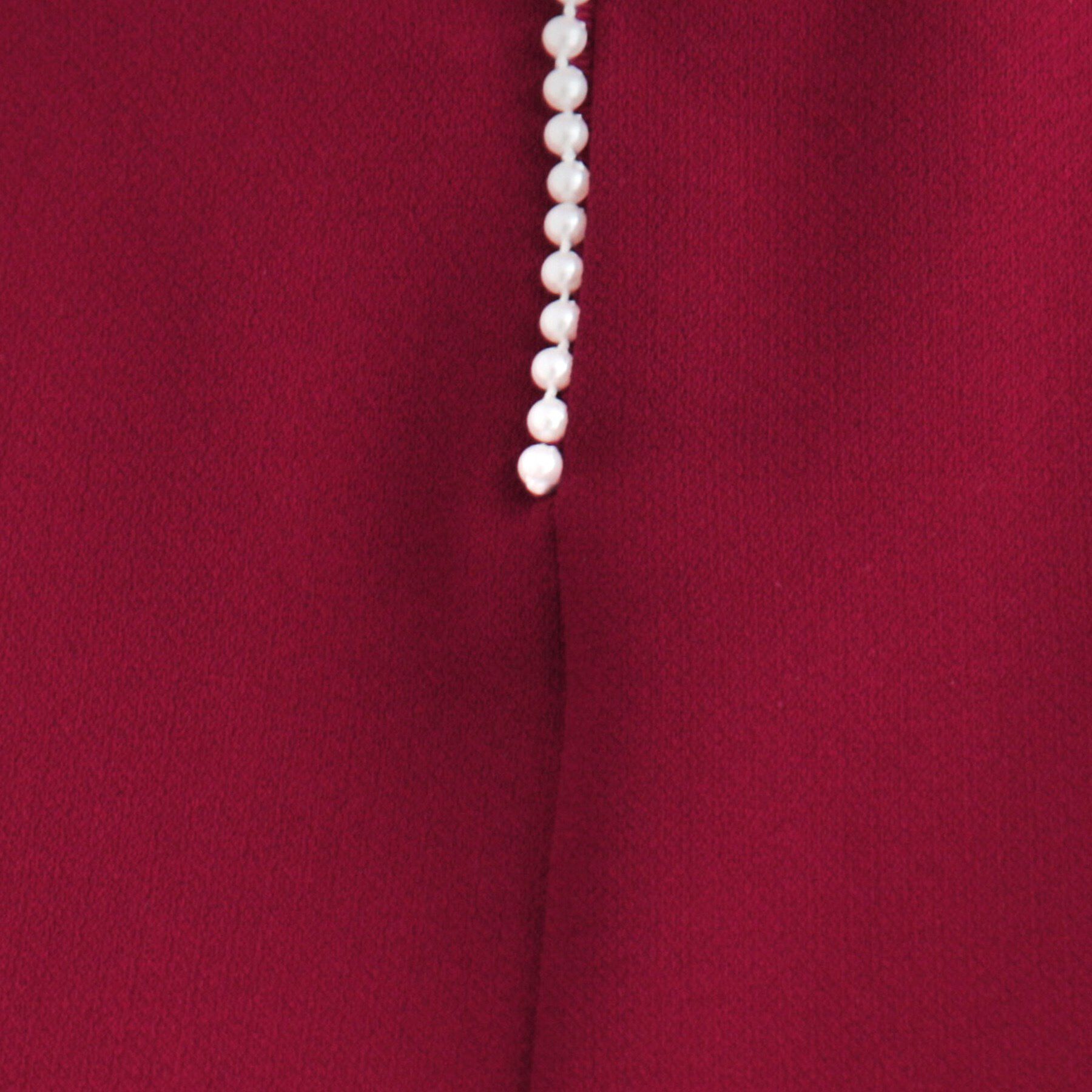 SunaUna「【人気急上昇！／4色展開】フリルスリーブパール調ブラウス」|シャツ・ブラウス|