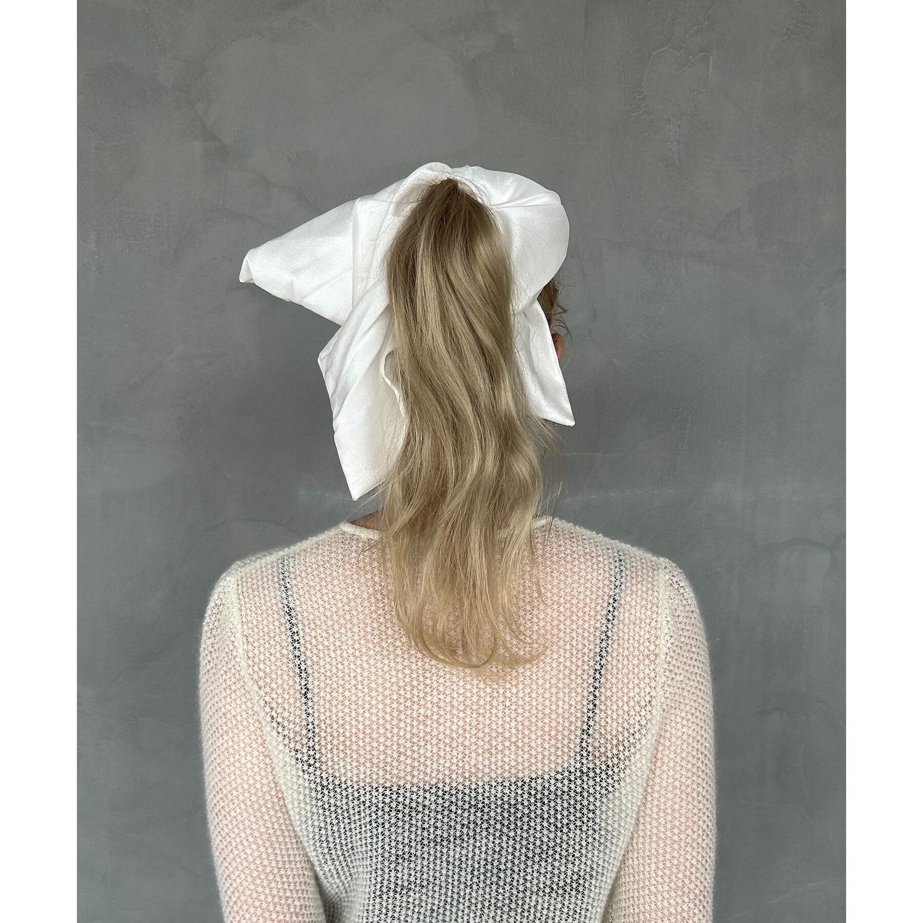 CODE A「heyep｜Silk Square Large Scrunchie」|その他|