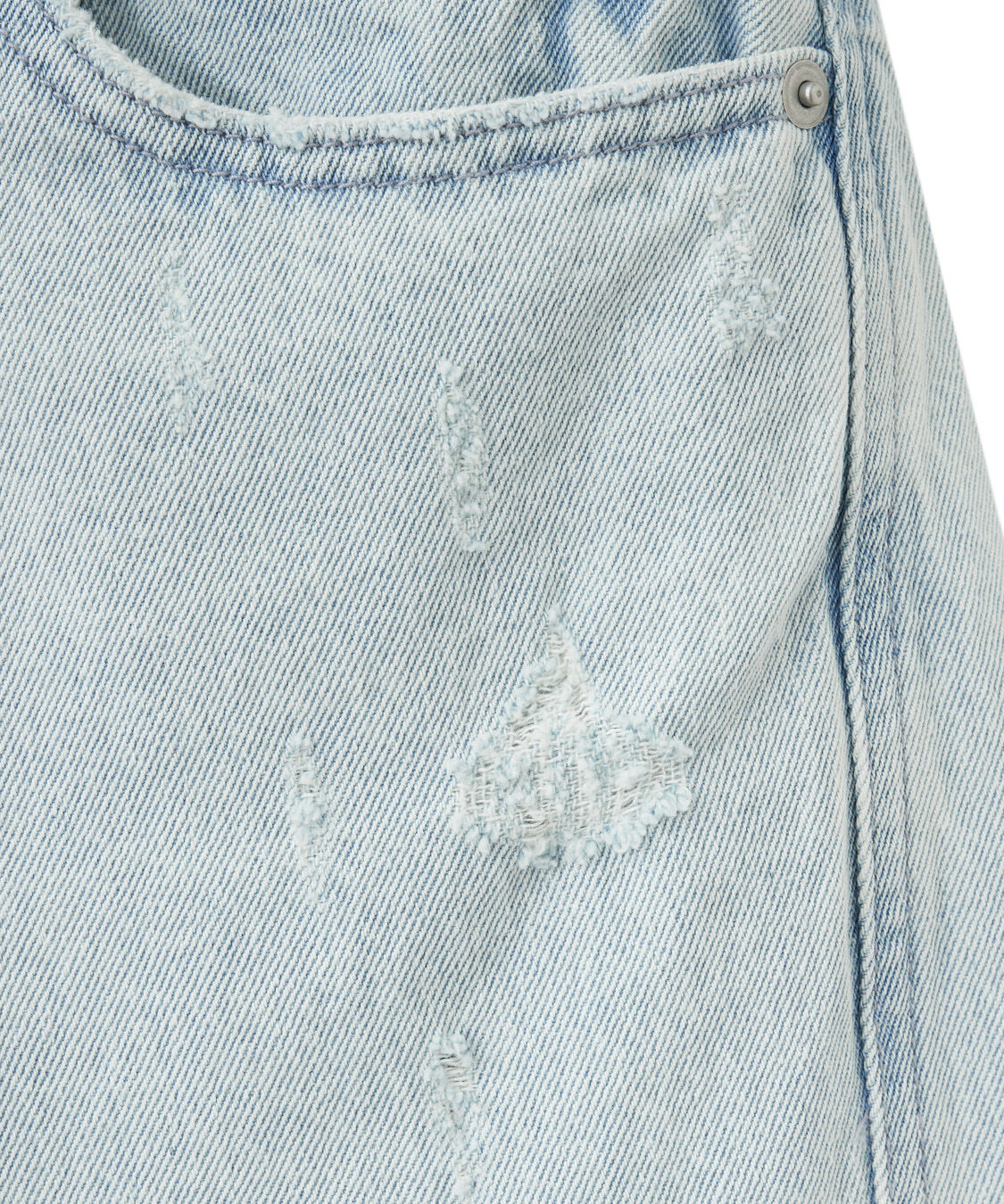 COCO DEAL「ツイストシームバギーデニムパンツ」|デニム|