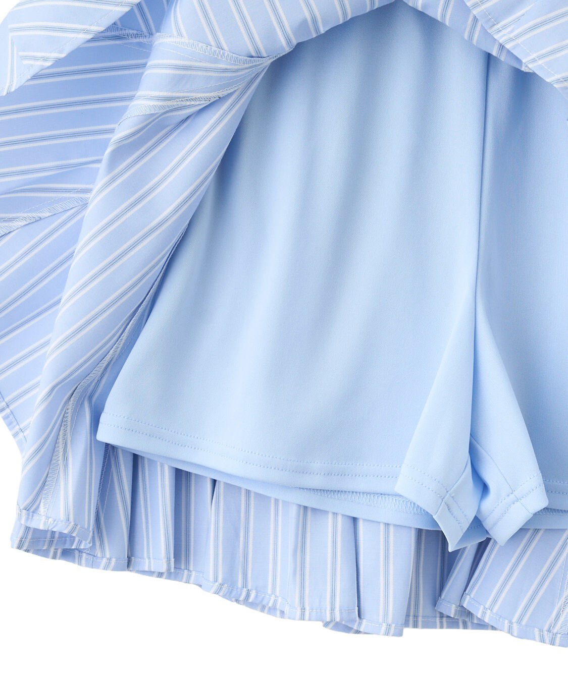 COCO DEAL「シャツライクマチフレアミニスカート」|フレア|