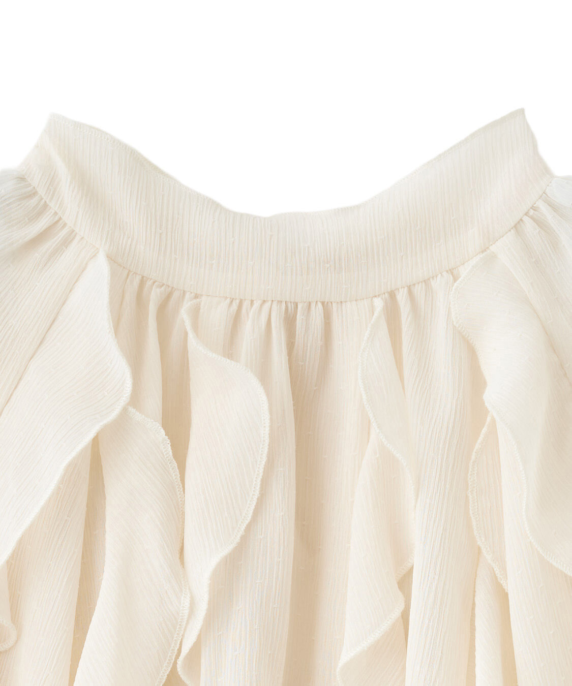 今期新作　岡崎紗絵さんコラボカスケードボウタイフリルミニワンピース 岡崎紗絵さんコラボ】カスケードボウタイフリルミニワンピース（COCO