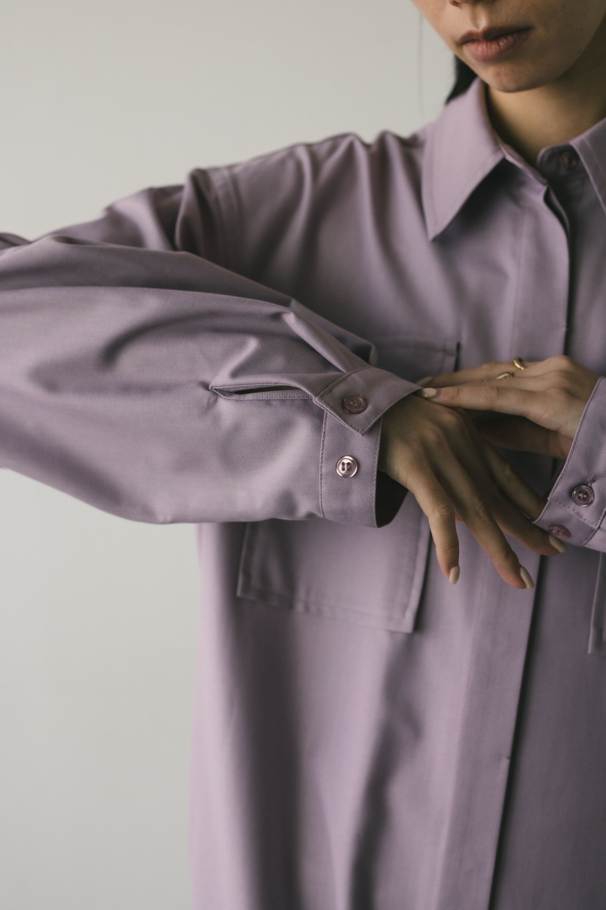 STYLEMIXER「ビッグポケットシャツワンピース」|ワンピース|