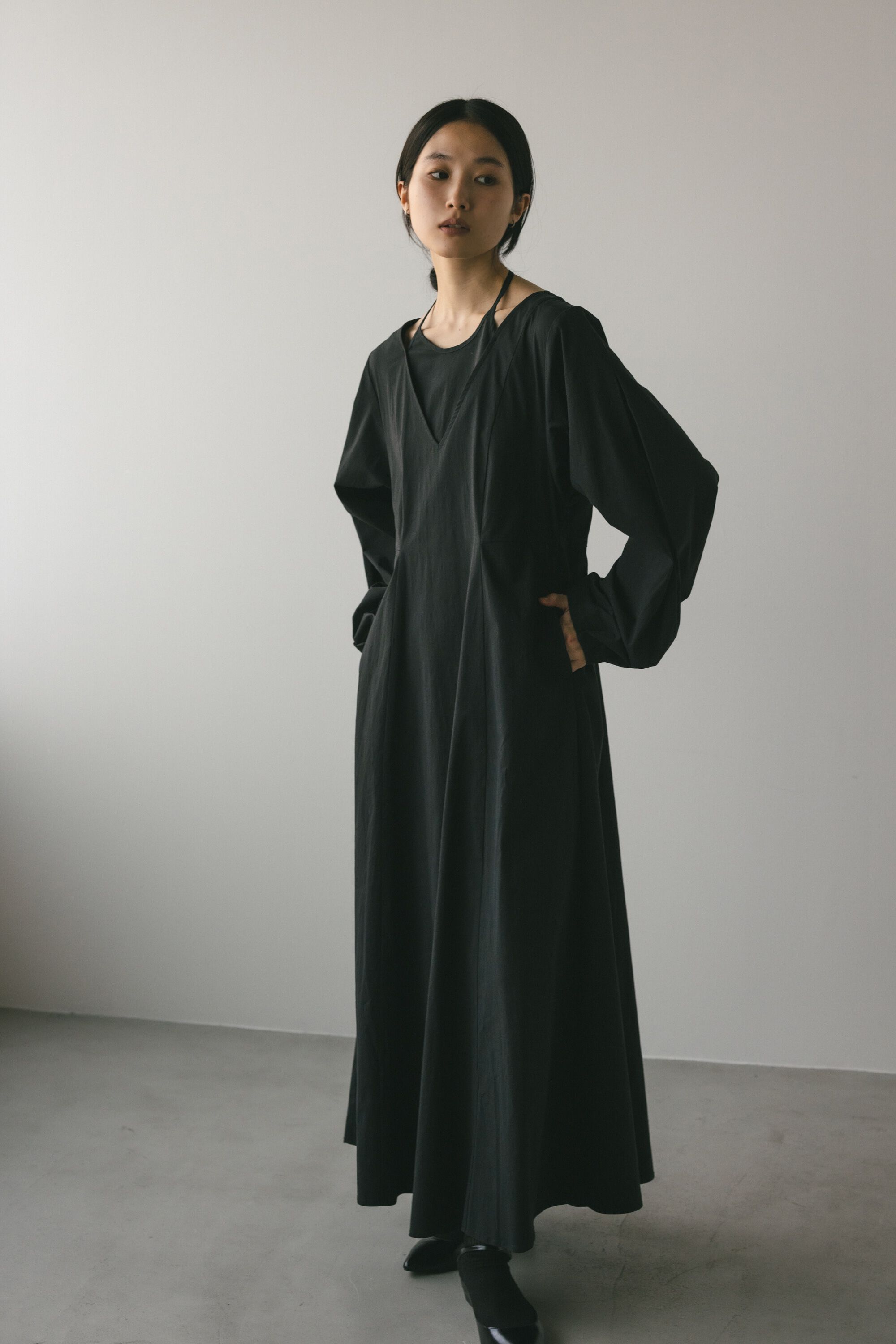 STYLEMIXER「ホルターネックデザインワンピース」|ワンピース|