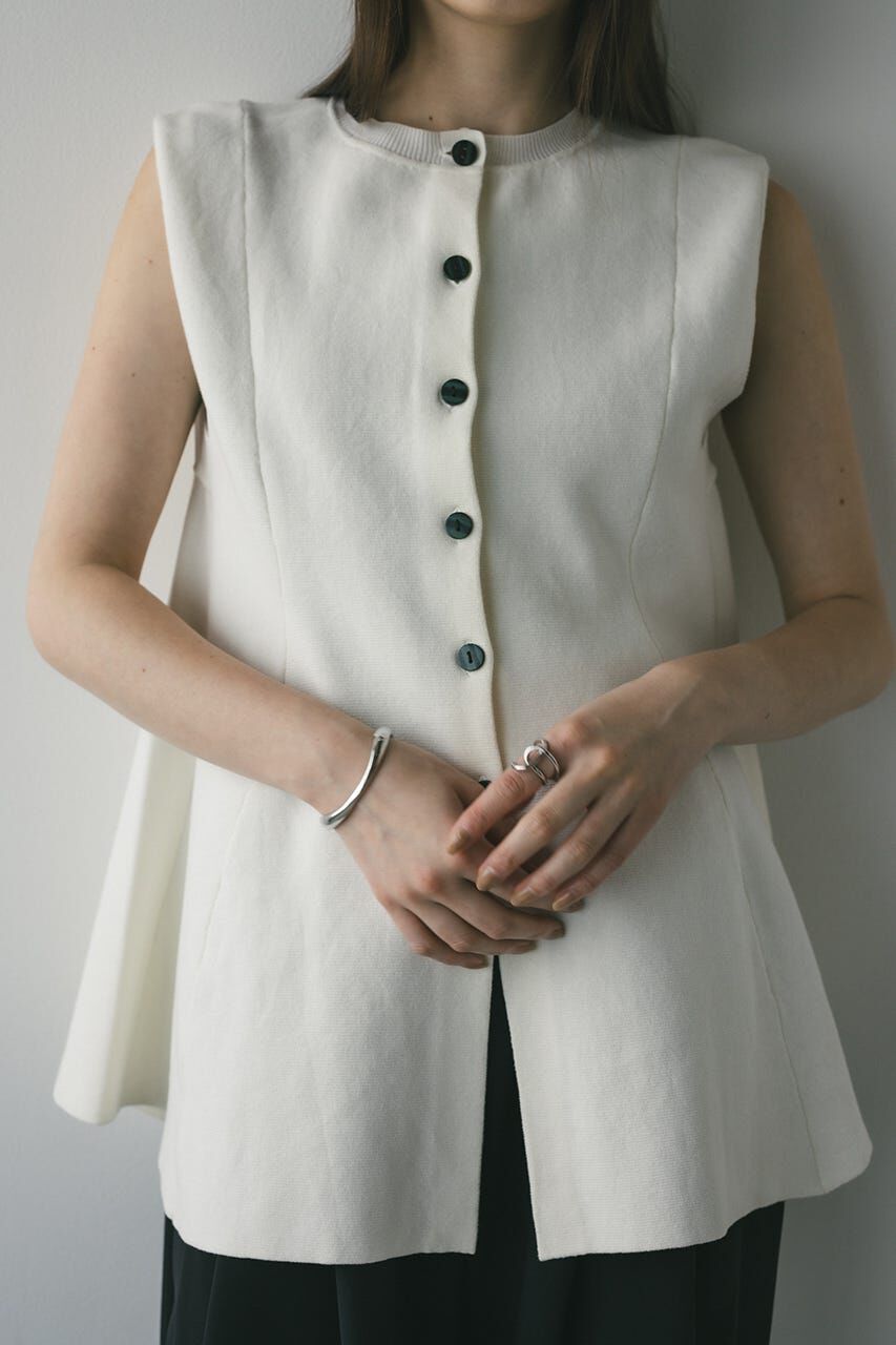 STYLEMIXER「ドライニットフレアベスト」|タンクトップ|