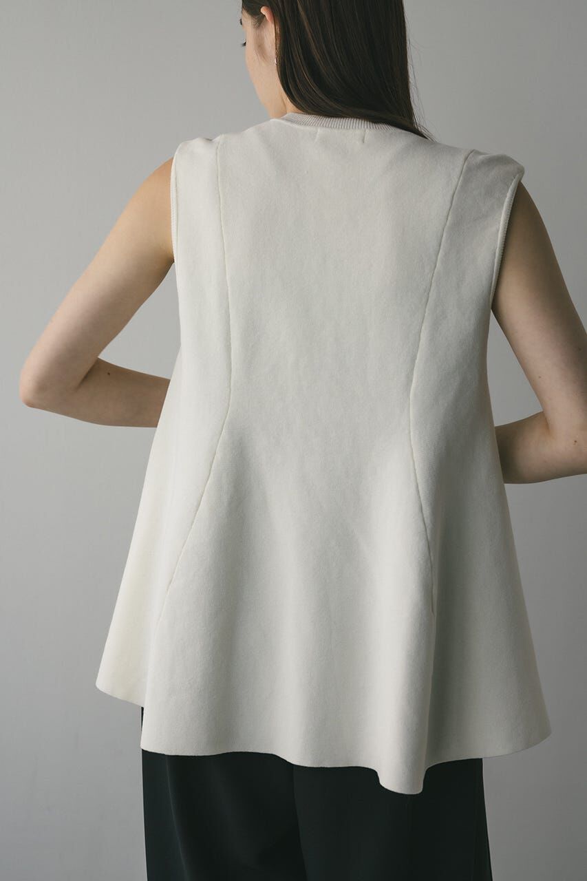 STYLEMIXER「ドライニットフレアベスト」|タンクトップ|