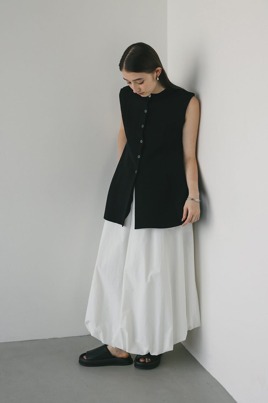 STYLEMIXER「ドライニットフレアベスト」|タンクトップ|