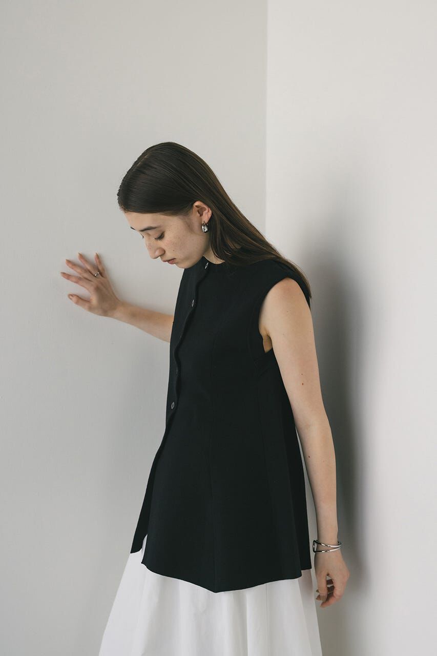 STYLEMIXER「ドライニットフレアベスト」|タンクトップ|