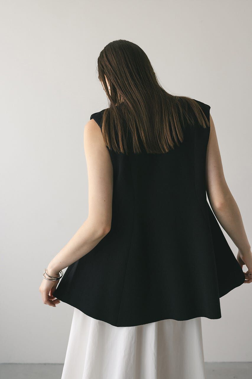 STYLEMIXER「ドライニットフレアベスト」|タンクトップ|