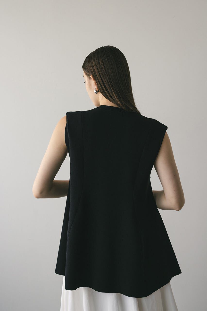 STYLEMIXER「ドライニットフレアベスト」|タンクトップ|