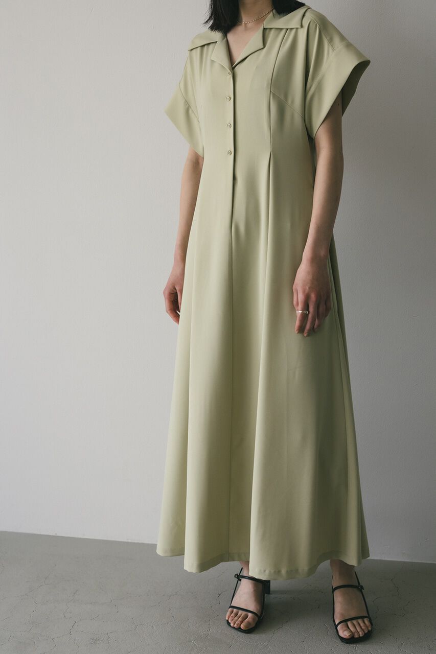 STYLEMIXER「オープンカラーワイドスリーブワンピース」|ワンピース|