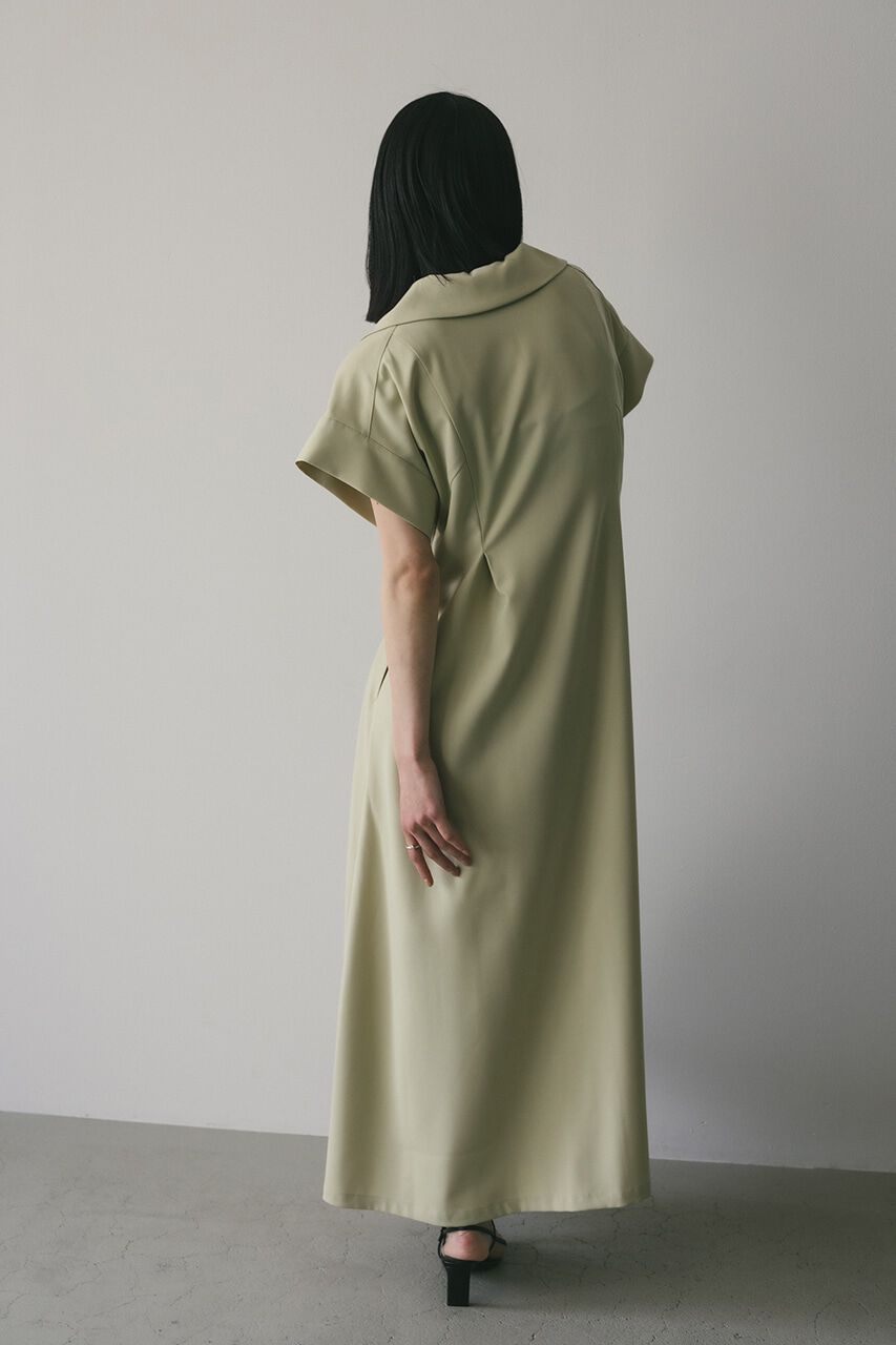 STYLEMIXER「オープンカラーワイドスリーブワンピース」|ワンピース|