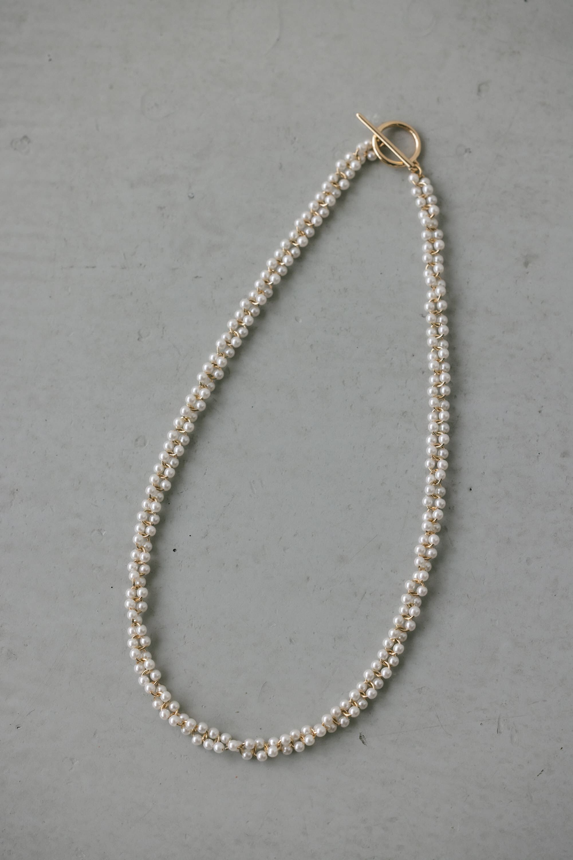 STYLEMIXER「パールチェーンネックレス」|ネックレス|