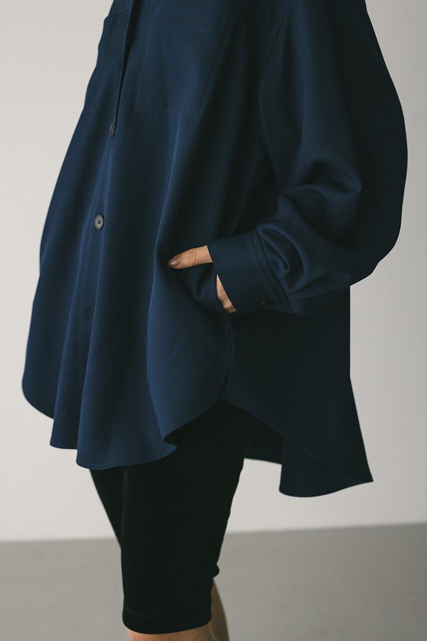 STYLEMIXER「エポレットビッグシャツ」|シャツ・ブラウス|