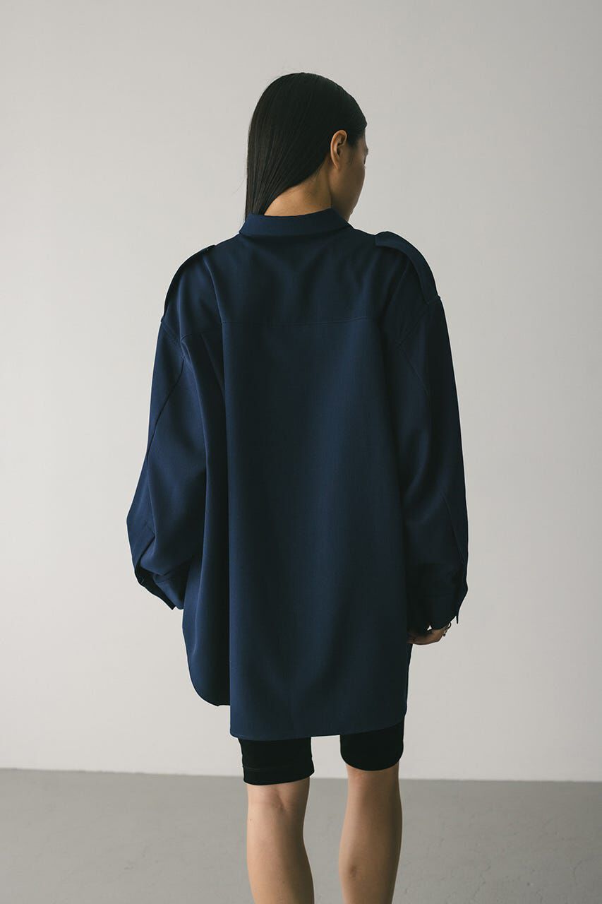 STYLEMIXER「エポレットビッグシャツ」|シャツ・ブラウス|