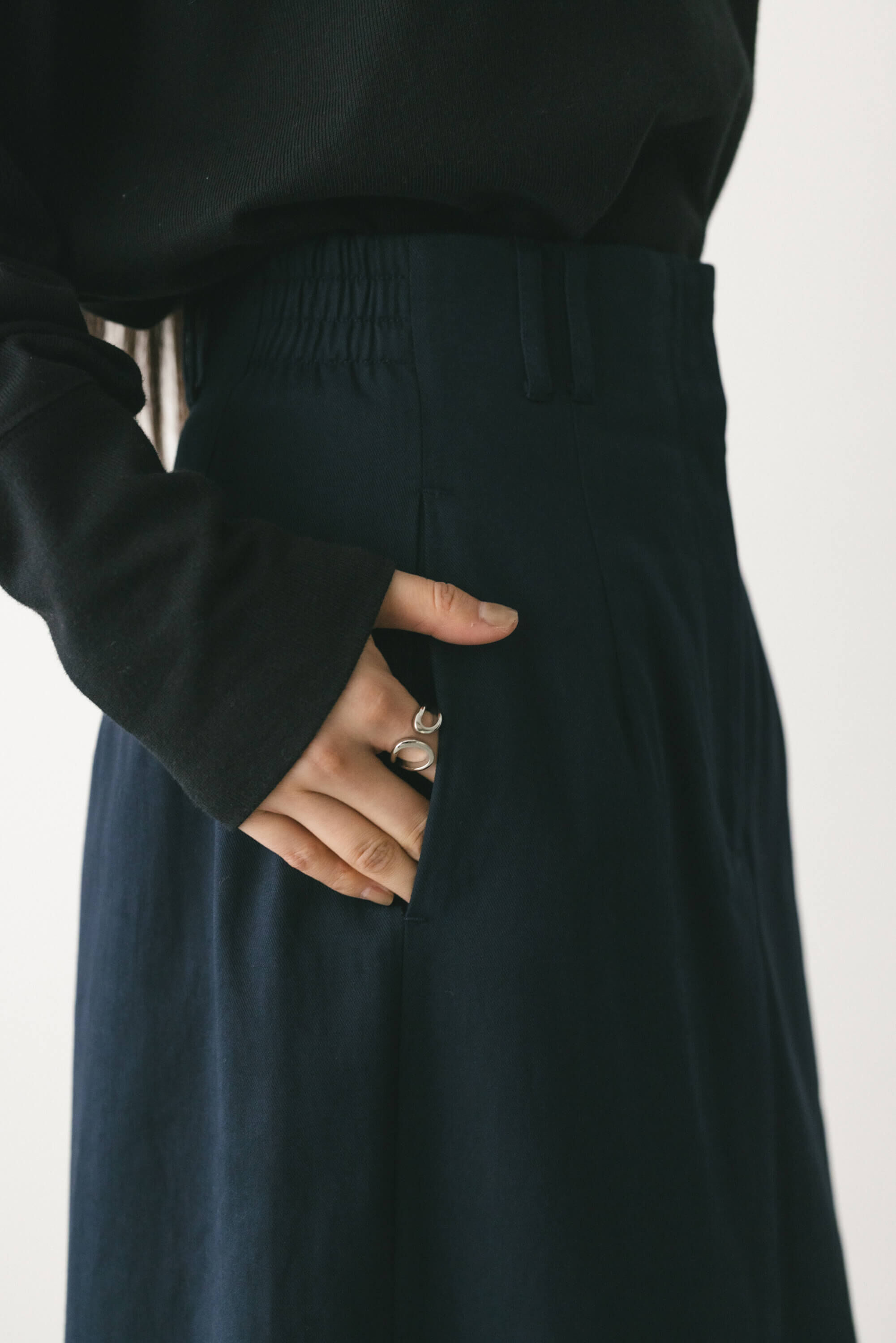 STYLEMIXER「ヘムギャザーチノスカート」|スカート|