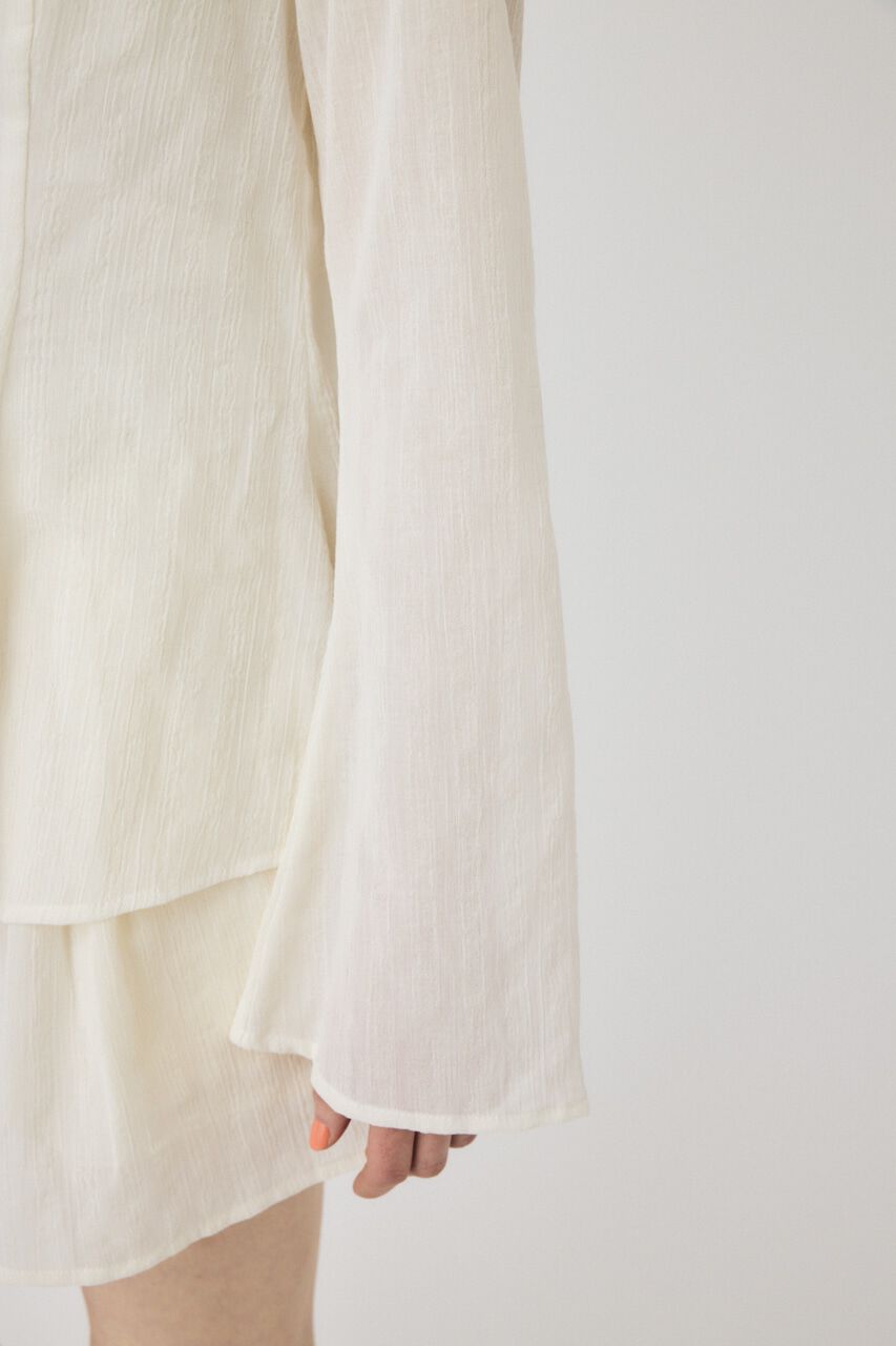 MOUSSY「SLEEVE FLARE シャツ & スカート」|ワンピース|