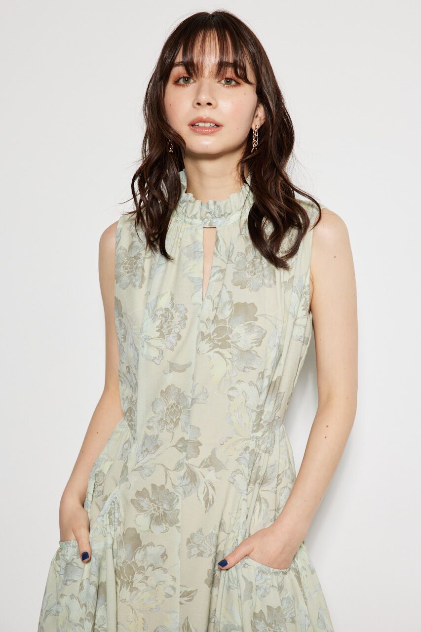 rienda「ティアードデザインフレアOP」|ワンピース|