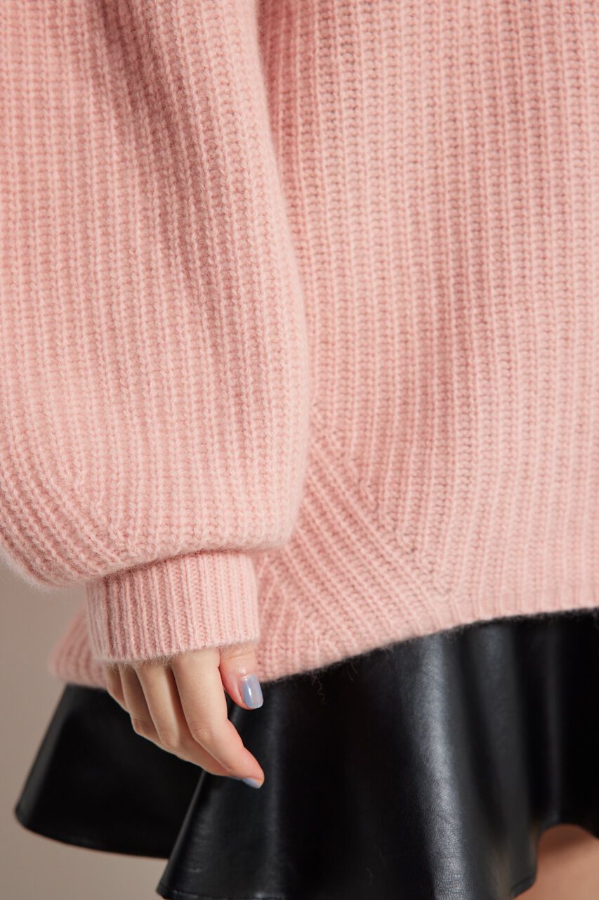 rienda「ラクーンMIXKnitTOP」|ニット・セーター|